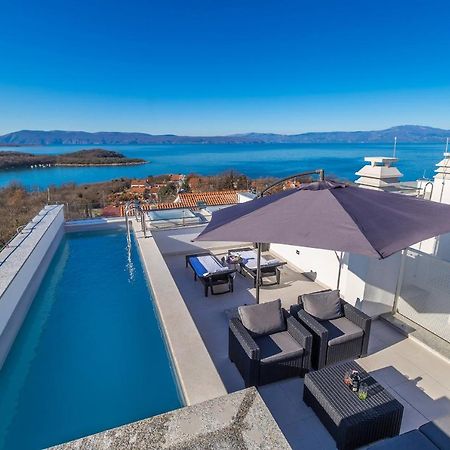 Apartments Solis Lacus Penthouse Njivice Dış mekan fotoğraf