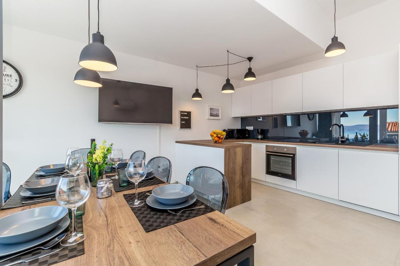 Apartments Solis Lacus Penthouse Njivice Dış mekan fotoğraf