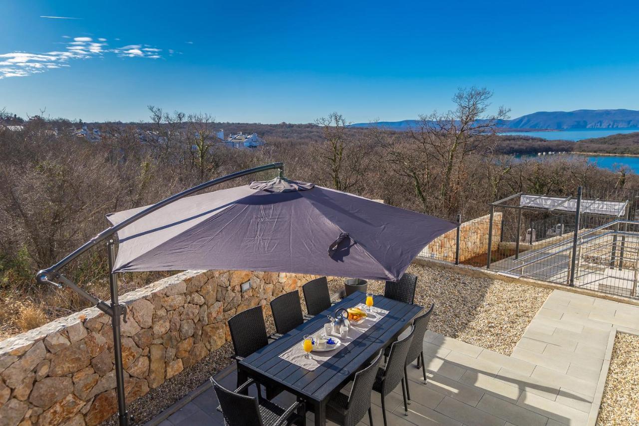 Apartments Solis Lacus Penthouse Njivice Dış mekan fotoğraf