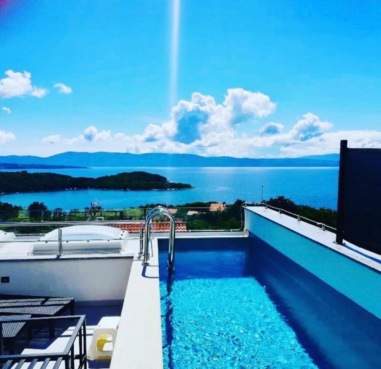 Apartments Solis Lacus Penthouse Njivice Dış mekan fotoğraf